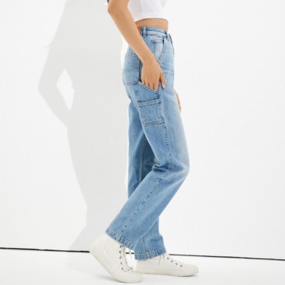 American Eagle Outfitters Light Blue Boyfriend Jeans